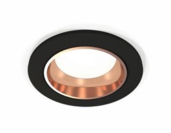 Ambrella Комплект встраиваемого светильника XC6513005 SBK/PPG черный песок/золото розовое полированное MR16 GU5.3 (C6513, N6114) XC6513005 - фото 114381