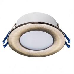 Citilux CLD008013 Акви Бронза Светильник встраиваемый 5W*3500K CLD008013 - фото 114659