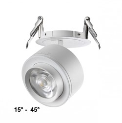 Novotech 358945 SPOT NT22 белый Светильник встраиваемый светодиодный IP20 LED 4000К 18W 220V EDDY 358945 - фото 114737