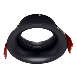 ST LUCE ST257.408.01 Св-к встр. Черный GU10 1*50W  IP65 D93xH53 220V Без ламп ST257.408.01 - фото 114769