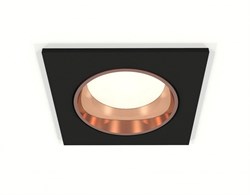 Ambrella Комплект встраиваемого светильника XC6521005 SBK/PPG черный песок/золото розовое полированное MR16 GU5.3 (C6521, N6114) XC6521005 - фото 114782