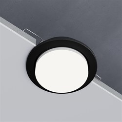 Elektrostandard 1035 GX53 WH / Светильник встраиваемый черный a069360 - фото 114786