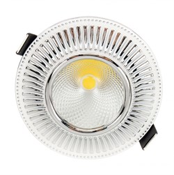 Citilux CLD042W1 Дзета Белый+Хром LED Светильник Встраив. CLD042W1 - фото 114834