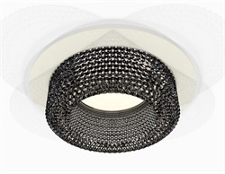 Ambrella Комплект встраиваемого светильника XC7621021 SWH/BK белый песок/тонированный MR16 GU5.3 (C7621, N7192) XC7621021 - фото 114850