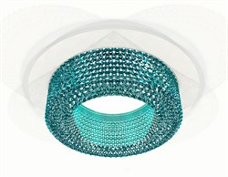 Ambrella Комплект встраиваемого светильника XC7621023 SWH/BL белый песок/голубой MR16 GU5.3 (C7621, N7194) XC7621023 - фото 114875