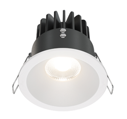 Maytoni Встраиваемый светильник Zoom 4000K 1x12Вт 60° IP 65 DL034-L12W4K-W - фото 114904