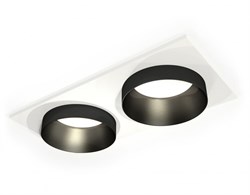 Ambrella Комплект встраиваемого светильника XC6525021 SWH/PBK белый песок/черный полированный MR16 GU5.3 (C6525, N6131) XC6525021 - фото 114927