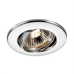 Novotech 369693 NT12 274 хром Встраиваемый ПВ светильник IP20 GX5.3 50W 12V CLASSIC 369693 - фото 114964