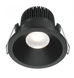 Maytoni Встраиваемый светильник Zoom 4000K 1x6Вт 60° IP 65 Dim Triac DL034-01-06W4K-D-B - фото 114977