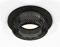 Ambrella Комплект встраиваемого светильника XC7622021 SBK/BK черный песок/тонированный MR16 GU5.3 (C7622, N7192) XC7622021 - фото 115144