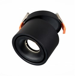 ST LUCE  ST652.448.12 Св-к встр. Черный LED 1*12W 4000K 1 000Lm Ra>90 36о IP20 D100xH105 170-240VV ST652.448.12 - фото 115182
