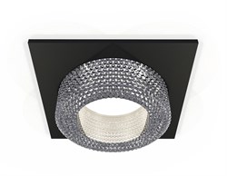 Ambrella Комплект встраиваемого светильника XC7632020 SBK/CL черный песок/прозрачный MR16 GU5.3 (C7632, N7191) XC7632020 - фото 115189