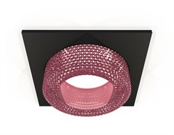 Ambrella Комплект встраиваемого светильника XC7632022 SBK/PI черный песок/розовый MR16 GU5.3 (C7632, N7193) XC7632022 - фото 115208