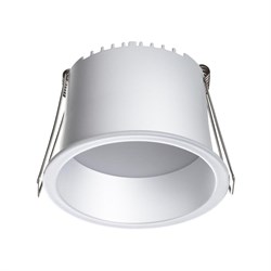Novotech 358899 SPOT NT22 белый Светильник встраиваемый светодиодный IP20 LED 4000К 9W 220V TRAN 358899 - фото 115304