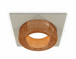 Ambrella Комплект встраиваемого светильника XC7633024 SGR/CF серый песок/кофе MR16 GU5.3 (C7633, N7195) XC7633024 - фото 115353