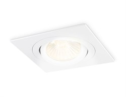 Ambrella Встраиваемый поворотный точечный светильник GU5.3 TN102621 WH белый GU5.3 92*92*28 TN102621 - фото 115384