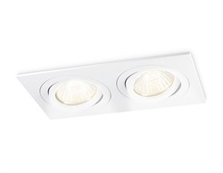 Ambrella Встраиваемый поворотный точечный светильник GU5.3 TN102626/2 WH белый GU5.3 175*95*28 TN102626 - фото 115405
