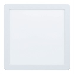 Eglo 99164 Светодиодный встраиваемый светильник FUEVA 5, 16,5W (LED), 216х216, ET26, 1800lm, 3000K, сталь, белый 99164 - фото 115407