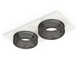 Ambrella Комплект встраиваемого светильника XC7635021 SWH/BK белый песок/тонированный MR16 GU5.3 (C7635, N7192) XC7635021 - фото 115435