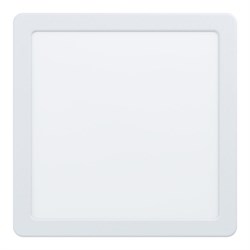 Eglo 99181 Светодиодный встраиваемый светильник FUEVA 5, 16,5W (LED), 216х216, ET26, 2000lm, 4000K, сталь, белый 99181 - фото 115452