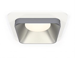 Ambrella Комплект встраиваемого светильника XC7901003 SWH/SSL белый песок/серебро песок MR16 GU5.3 (C7901, N7703) XC7901003 - фото 115543