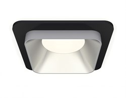 Ambrella Комплект встраиваемого светильника XC7902003 SBK/SSL черный песок/серебро песок MR16 GU5.3 (C7902, N7703) XC7902003 - фото 115592