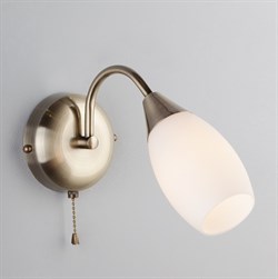 Eurosvet Бра со стеклянным плафоном 30280/1 античная бронза a043218 - фото 116396