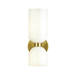 Odeon Light 4798/2W MIDCENT ODL21 213 бронзовый/белый Бра с выкл. E14 2*60W ORINOCO 4798/2W - фото 116624