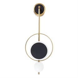 Arte Lamp A2604AP-7BK POLARIS Бра LED, черный/золото/металл/акрил A2604AP-7BK - фото 116641