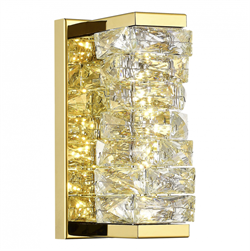 ST LUCE SL6010.201.08 Бра Золотистый/Прозрачный LED 1*8W SL6010.201.08 - фото 116860