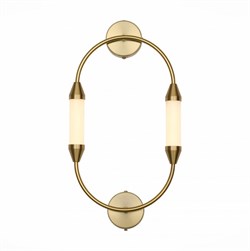 ST LUCE  SL6004.301.02 Бра Латунь/Белый LED 2*4W 3000K SL6004.301.02 - фото 116875