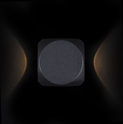 Maytoni Outdoor Bond Street Черный Бра LED 4W 340Лм O015WL-L4B - фото 117238