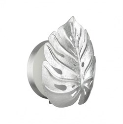 Odeon Light 4865/1W MODERN ODL_EX22 44 серебристый/белый/стекло Бра G9 2*5W JUNGLE 4865/1W - фото 117314