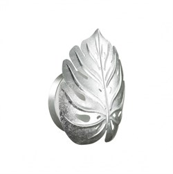 Odeon Light 4865/1WA MODERN ODL_EX22 44 серебристый/белый/стекло Бра G9 2*5W JUNGLE 4865/1WA - фото 117322