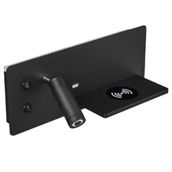 Lightstar 808557 Бра MURO 4W+3W LED LM ЧЕРНЫЙ 3000K 808557 - фото 117389