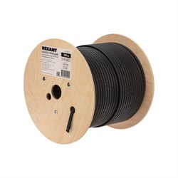 REXANT Кабель греющий (нагревательный) саморегулирующийся SRL16-2CR, экранированный, 16Вт/м, 0,9мм2/105м, 200м 51-0275 - фото 117439