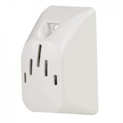 Zamel Звонок BUZZER", проводной, эл.-механич., 110-220 В, белый, 70 дБ" DNS-255 - фото 118117