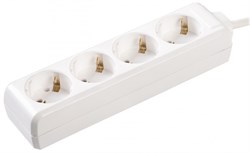 IEK Удлинитель У04 4 места 2Р+PЕ/3метра 3х1мм2 16А/250В WYP10-16-04-03-Z-N - фото 118177