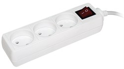 IEK Удлинитель У3К-выкл. 3 места 2Р/3метра 2х0.75мм2 10А/250 WYP10-06-03-03-K-N - фото 118206