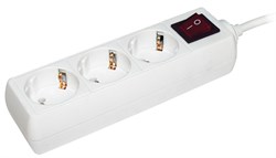 IEK Удлинитель У03К-выкл. 3 места 2Р+PЕ/5метров 3х1мм2 16А/250 WYP10-16-03-05-ZK-N - фото 118299