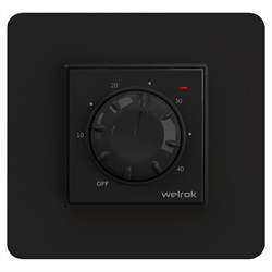 Welrok rtp bk Терморегулятор механический доступный 16 А, 
3000 ВА,
10…40  °С 4660251140557 - фото 118436