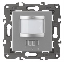 ЭРА 14-4103-03 Elegance алюминий датчик движения 2-проводной, 180-240В, 200Вт Б0034354 - фото 118599