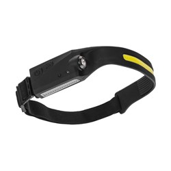 Фонарь налобный с датчиком движения и аккумулятором REXANT 75-8008 - фото 118629