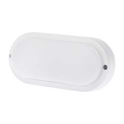 Светильник светодиодный пылевлагозащищенный ЖКХ-01 овал 12 Вт 1000 Лм IP65 177 мм 6500 K с датчиком движения Rexant 607-209 - фото 118674