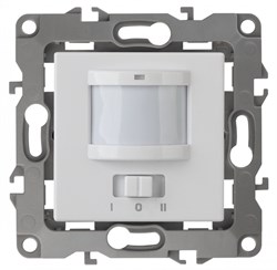 ЭРА 12-4103-01 датчик движения 2-проводной, 180-240В, 200Вт, IP20, 12, белый Б0031251 - фото 118746