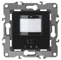 ЭРА 12-4103-06 датчик движения 2-проводной, 180-240В, 200Вт, IP20, 12, чёрный Б0031256 - фото 118754