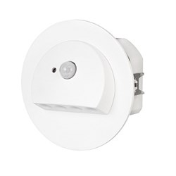 Zamel Светильник RUBI Белый/Нейтр.бел. в монт.коробку, 230V AC с датчиком движения 09-226-57 - фото 118857