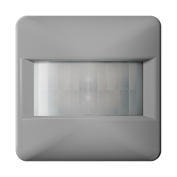 JUNG Датчик движения «стандарт» 1,10 м, степень защиты IP 44, серый CD17180WUGR - фото 118915