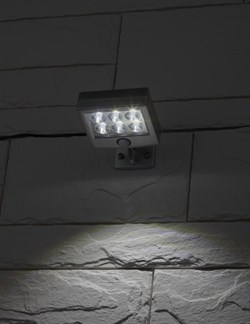 ЭРА ERAFS024-07 Прожектор с датчиком движения c выносной солнечной батареей, 6LED,150lm Б0044247 - фото 119391