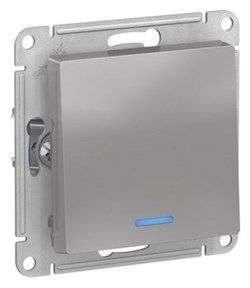 Выключатель одноклавишный проходной с подсветкой ATN000363 Schneider Electric - фото 45025